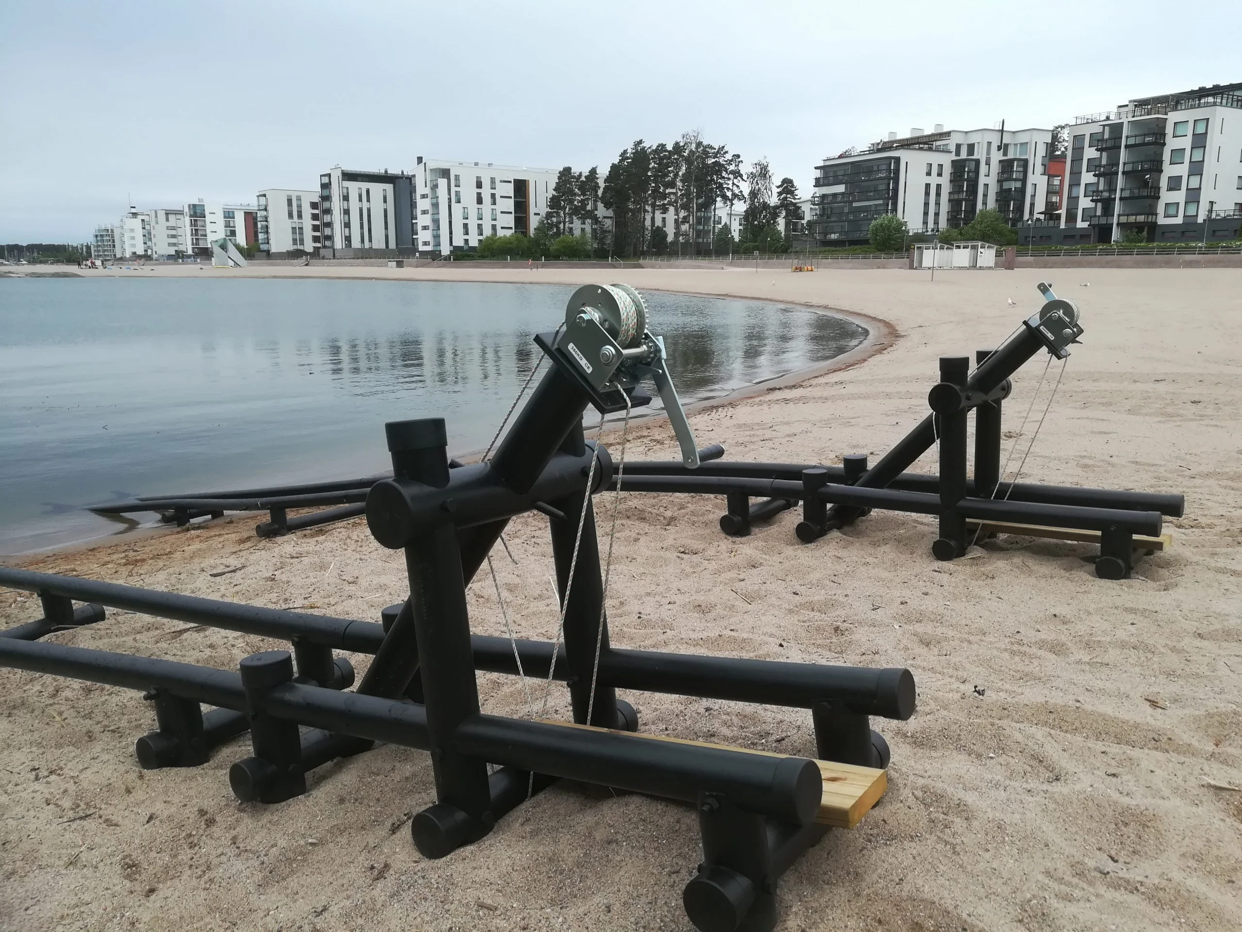 Roddbåtsdocka med vinsch - Bild 5
